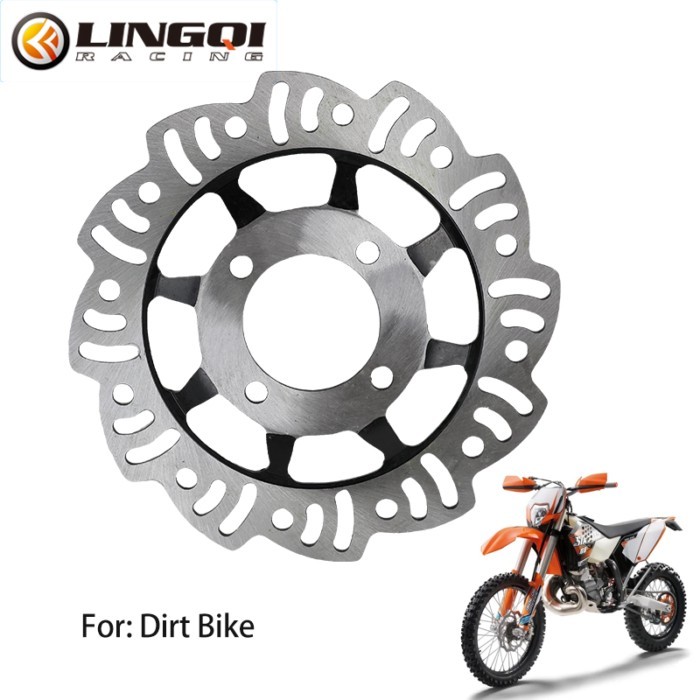 LINGQI RACING Motorcycle 190mm Front Rear Brake Disc Rotor For 110cc 1250cc Dirt Pit Bike BBR TTR C
