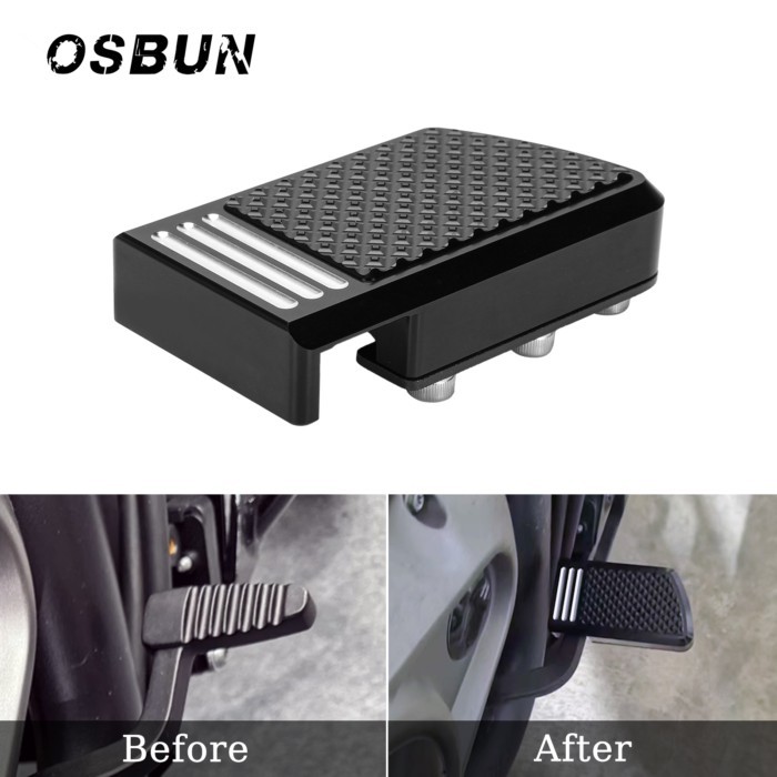 1 PC Black Foot Brake Extension Pad Compatible With Harley Nightster RH975/Special RH975S 2022-2024