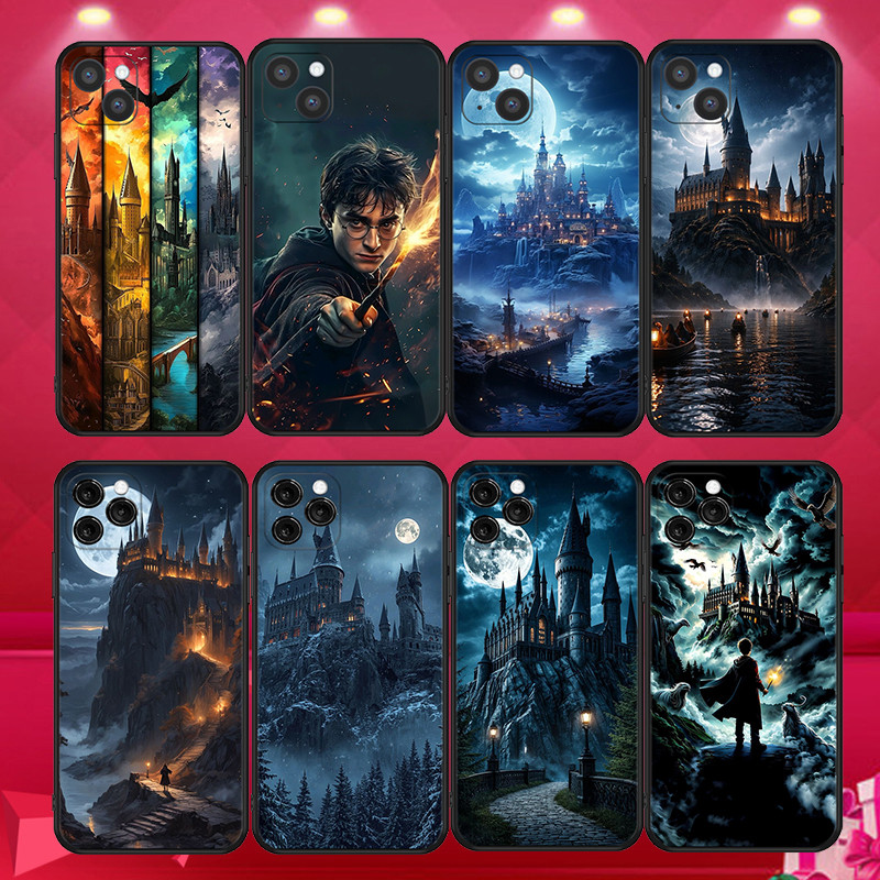 เคส iPhone 14 Plus 14 Pro Max 15 Plus 15 Pro Max เคสโทรศัพท์ Harry Potter1