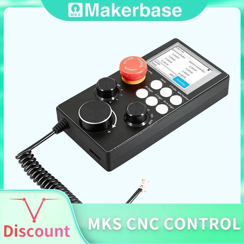 MKS CNC ควบคุม Handwheel Offline แกะสลัก Plug and Play G-code สนับสนุน CNC Controller จี้ใช้สําหรับ 