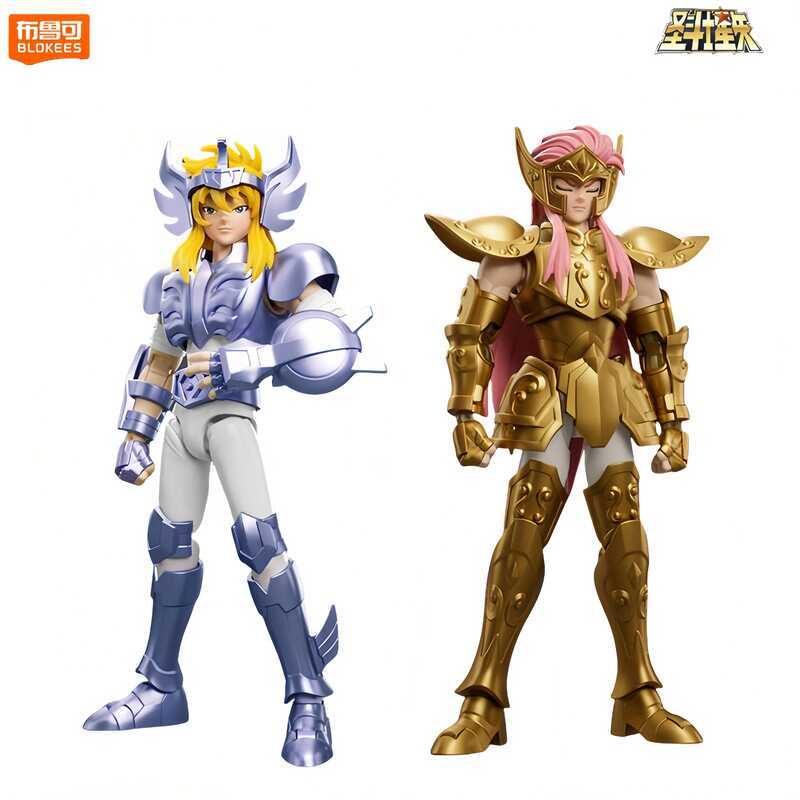 C Original BLOKEES Sain Seiya NEW Aquarius-Camu，Cygnus-Hyoga，Taurus-Aldebaran‌， Caroon Characers Ch