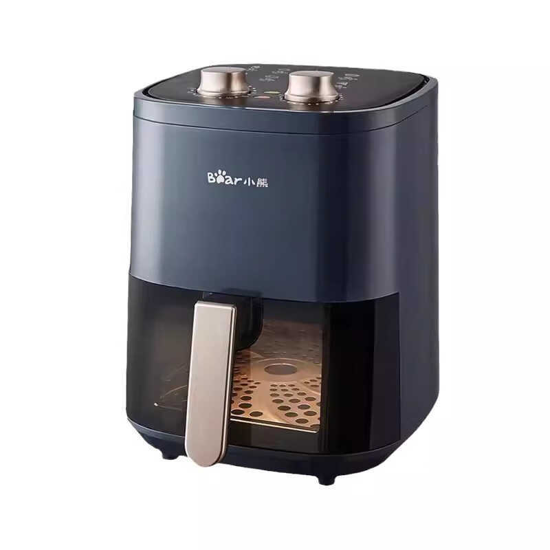 Bear/Bear QZG-E12Z6 ครัวเรือนขนาดใหญ่ความจุ 4.5L มัลติฟังก์ชั่นสมาร์ท Less Oil Air Fryer