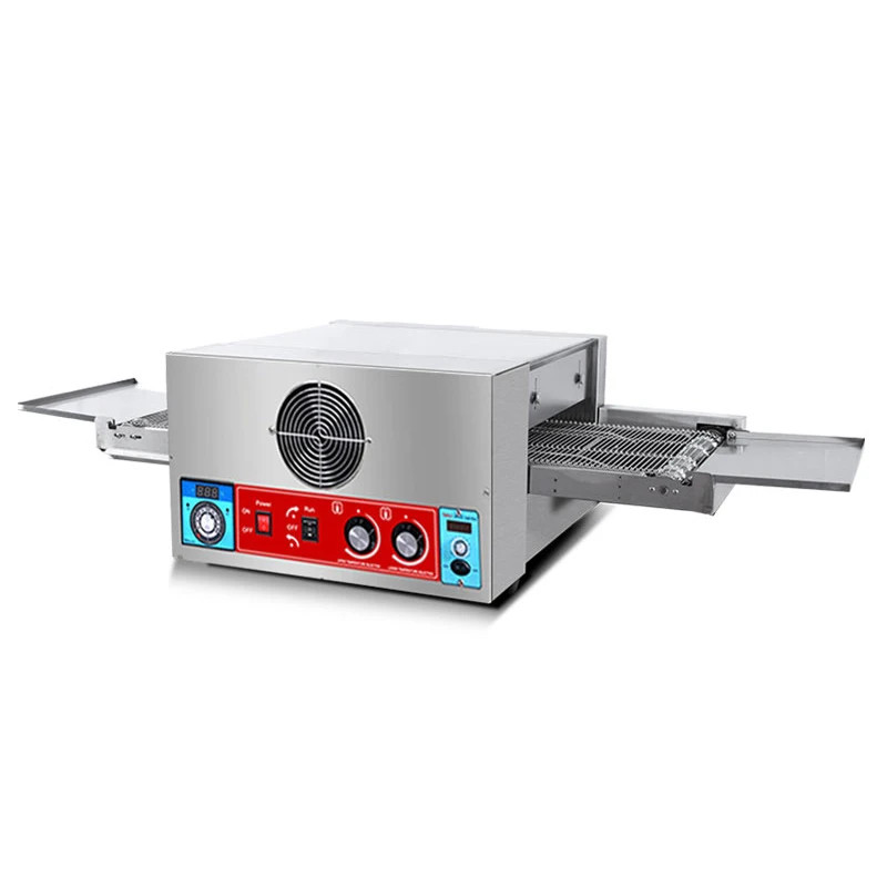 Electric Conveyor Pizza Oven Commercial 12 Inch Pizza Stove Oven Large Dispenser Cake Bread Pizza M