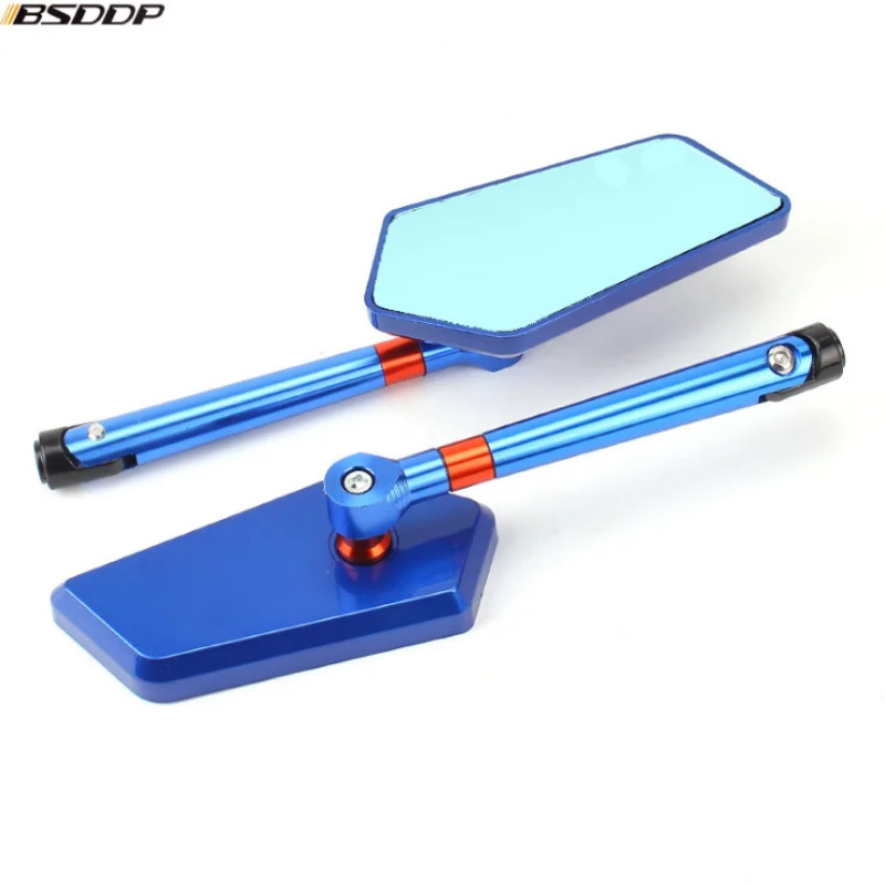 Motorcycle Side Mirror Blue Glass 8mm 10mm Motorcycle View Mirror for BMW r1200gs r1200rt f800gs k1