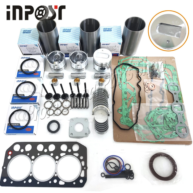 S3L Overhaul Rebuild Kit S3L S3L2 For Mitsubishi EB250 EB300 EB306 Excavator Piston Bearing Set Rep
