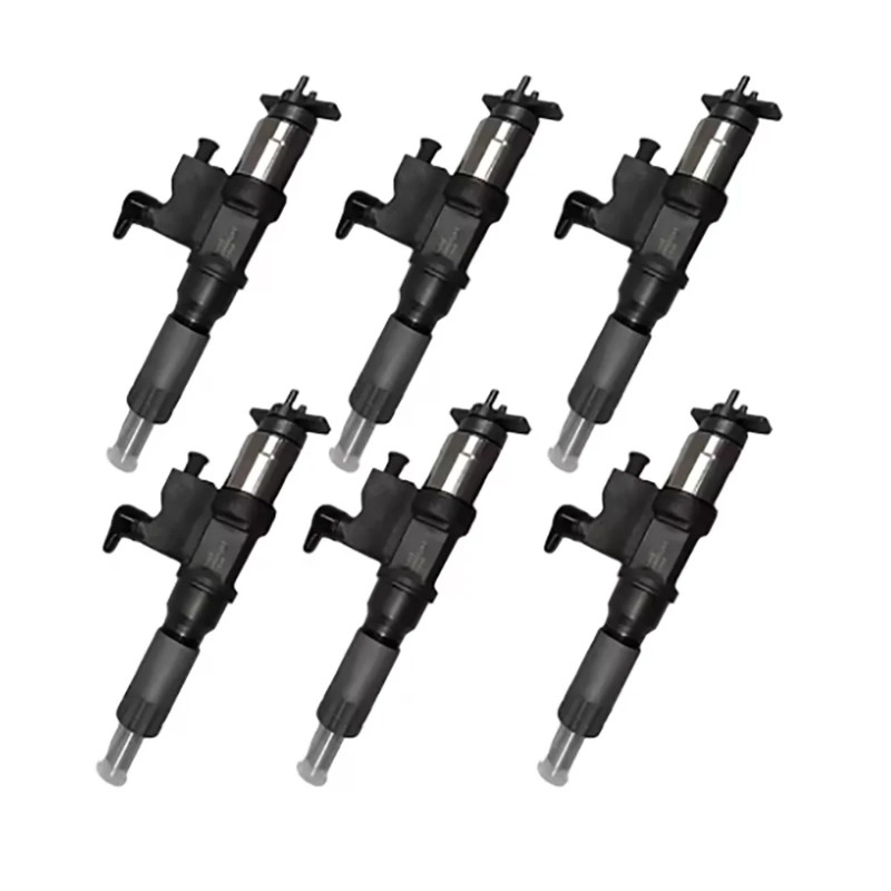 6pcs Fuel Injectors For Isuzu FTR FVR FXR HTR HVR HXR GMC C6500 C7500 C8500 T6500 l6 7.8L 897602803