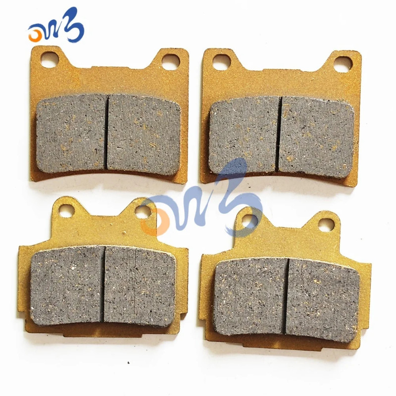 Front and Rear Brake Pads Disc for YAMAHA TZ125 1989-1992 TZR125 1990-1992 SRX250 1988 FZ400N 1987