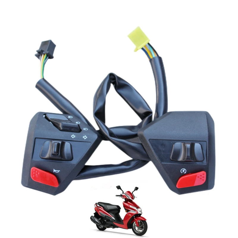Original Motorcycle Scooter Handlebar Turn Signal Horn Switch Control For Haojue VR 150 150cc VR150