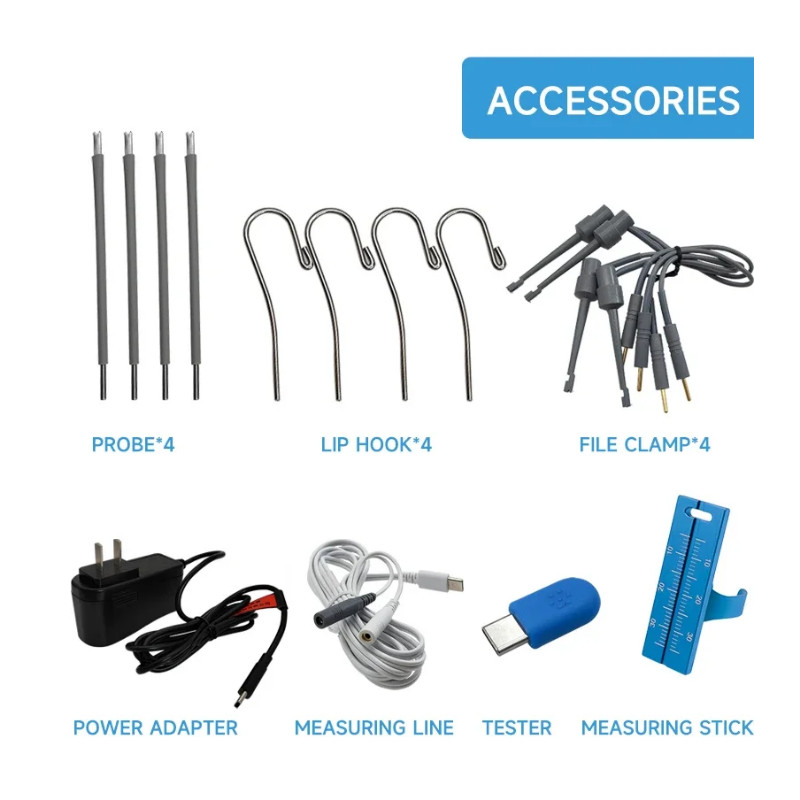 Jingt R7 Endo Root Canal Apex Locator Dental Endodontic Mini 3.5 Inch Intelligent Precise Root Cana