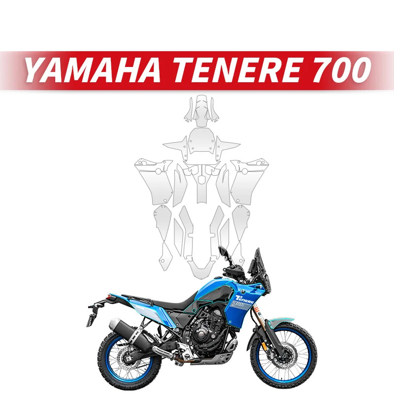 For YAMAHA TENERE 700 T700 Motorcycle Full Paint Protection Film Of Bike Accessories Full Body Prot