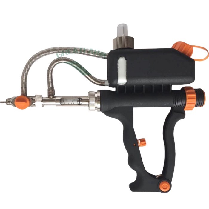 Fully Enclosed Vaccine Continuous Syringe Spray Gun  Vaccine Filling Injection for Chicken Pig Shee
