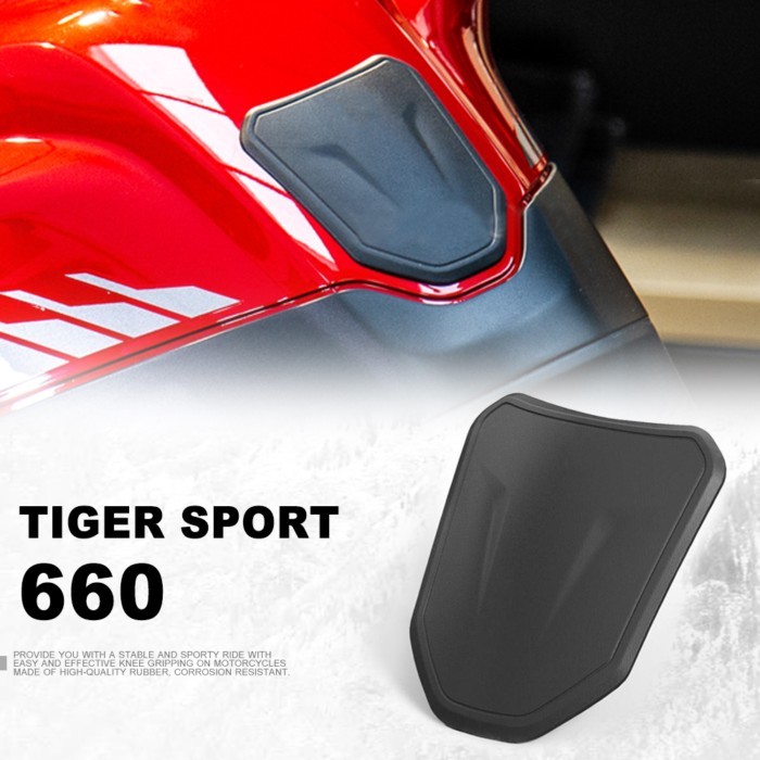 2021 2022 2023 Motorcycle Black Fuel Tank Pad Sticker Protection Accessories For TIGER SPORT 660 Ti