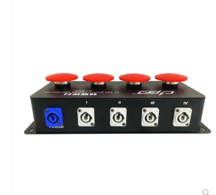 Switch controlled snowstorm machine 4-way direct electronic control controller CO2 console CO2 gas
