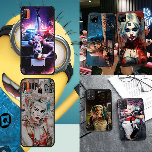 เคสโทรศัพท์ Huawei Y7 Y7 Prime Y9 Y9 Prime Nova 3 3i 4E Quinn สีดํานุ่ม