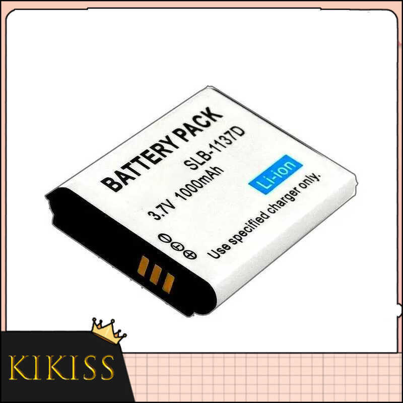 Battery Slb-1137D For Samsung Digimax L74 L74 Wide i100 85 i80 NV24 NV30 NV103 NV40 NV106 PM191