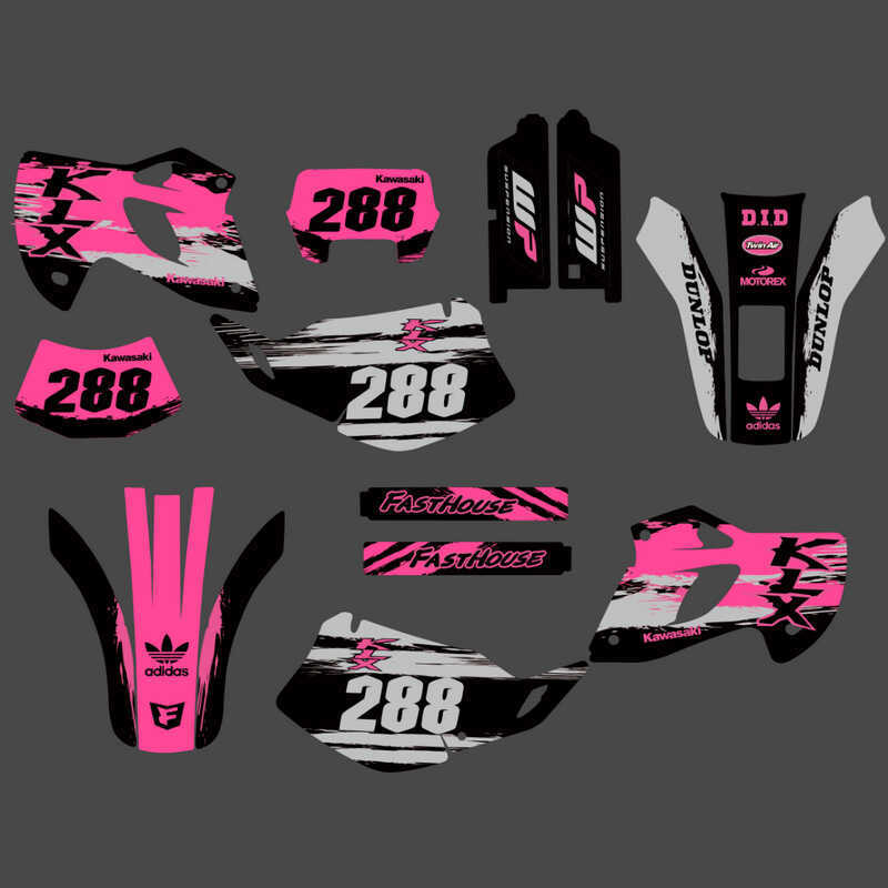 สติ๊กเกอร์มอเตอร์ไซค์ เหมาะสําหรับคาวาซากิคาวาซากิ KLX250 98-03 สติ๊กเกอร์ สติ๊กเกอร์ติดรถ สติ๊กเกอร