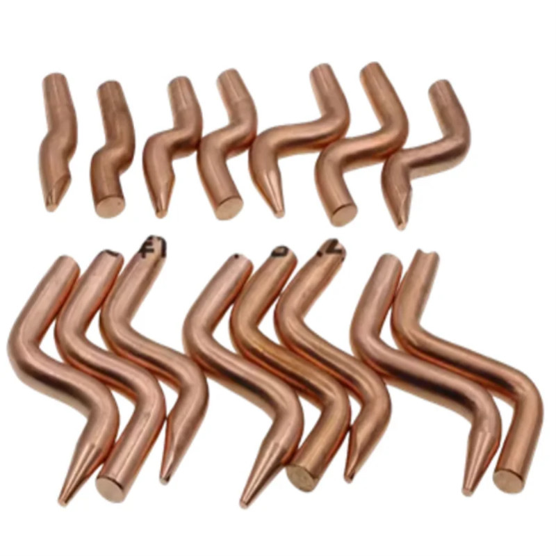 Pneumatic Spot Welding Machine Bend electrode Z/S head Chromium Zirconium 16 25 40 75 50 80 110 18