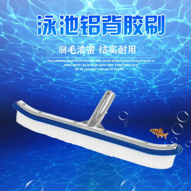 Swimming Pool Spa Cleaning Brush Head Duty Cleaner Broom Bent Tool Swimming Pool Brush Swimming Poo