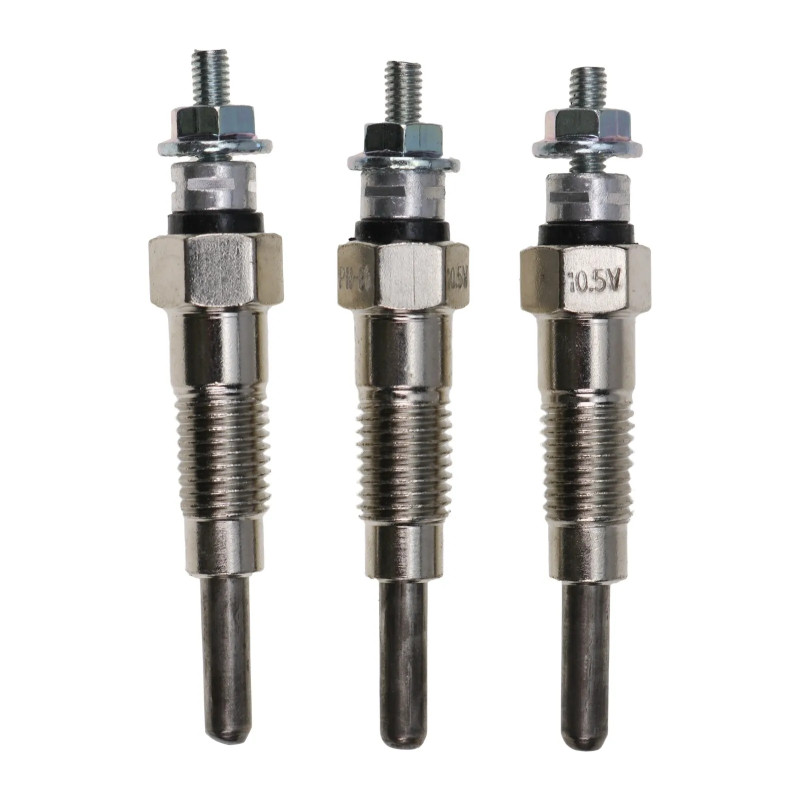 3X Glow Plugs 15951-65510 15261-65513 for Kubota B4200 B5200 B6200 B7200 B8200