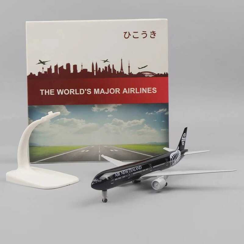 C 20Cm Scale 1:400 Metal Airplane Replica New Zealand Boeing 777 Alloy Airplane Model Diecast Aircr