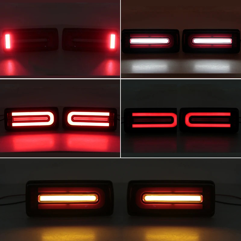 LED Tail Lights For Mercedes W463 G-Class Gclass G Class AMG 1990-2018 Taillight Turn Signal Brake