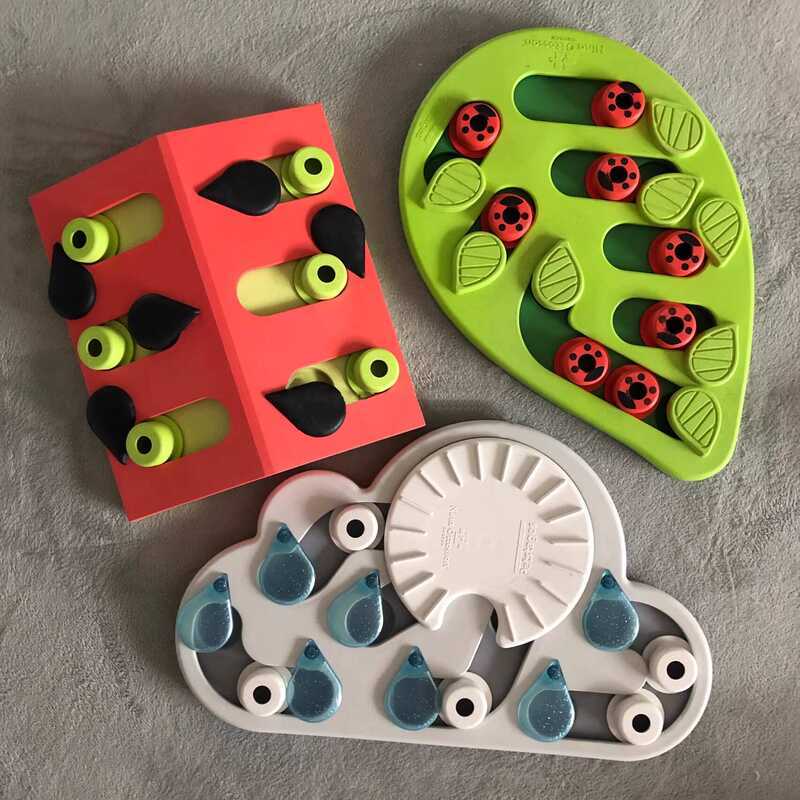 Cat Self-Happy Toy Cat Scratching Board อาหารรั่ว Self-Happy Turntable Teasing Cat บรรเทาความเบื่อ S