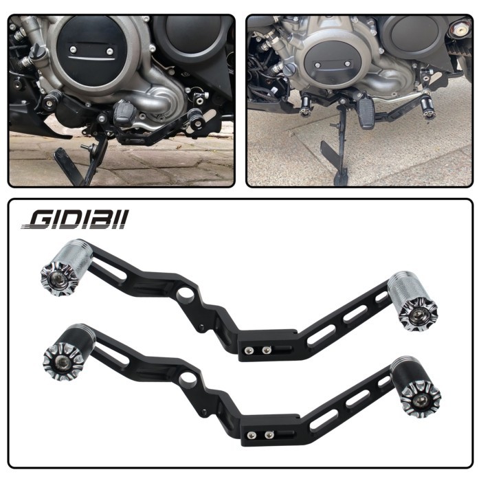 1 Pcs Aluminum Motorcycle Gear Heel Toe Shift Lever Shifter Pegs For Harley Nightster 975 RH975 RH