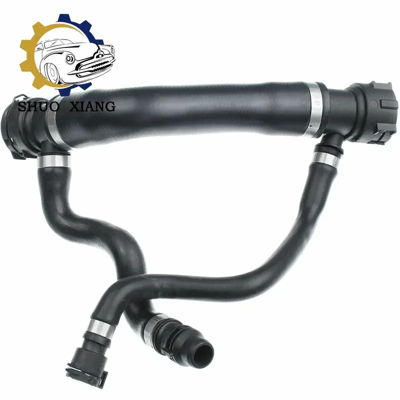 17127546064 Radiator Coolant Hose Pipe Upper for BMW E60 E61 E63 E64 523i 525i  528i Base Sedan 3.0