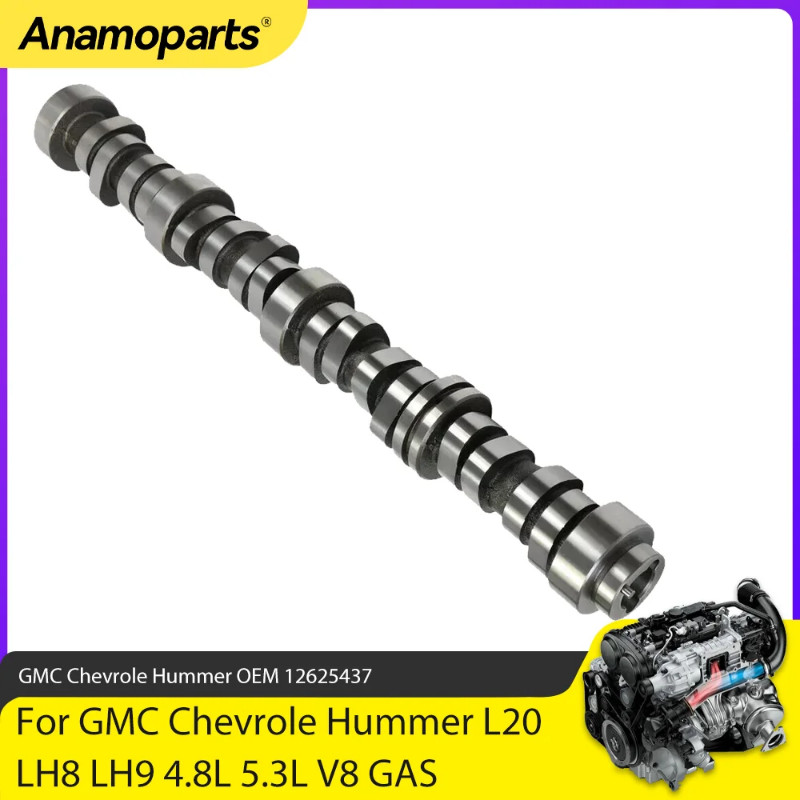 Engine Parts Non-MDS Camshaft Fit 4.8 5.3 L For 2007-2017 GMC Chevrolet Silverado Hummer L20 LH8 LH