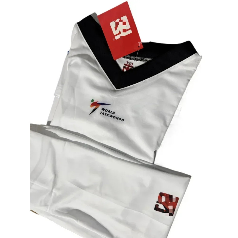 The latest MOOTO tight-fitting stretch quick-drying taekwondo Uniforms Unisex competition suit comb