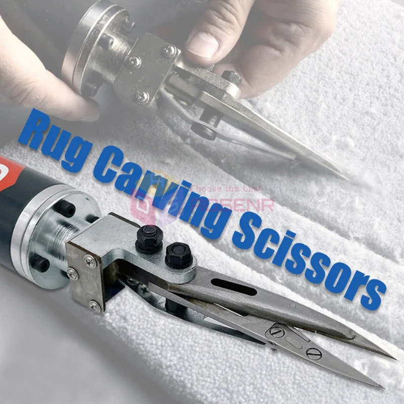 Electric Carpet Carving Scissors Rug Trimming Carpet Grooving Machine Carpet Tufting Gun Rug Flocki