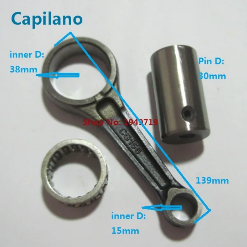motorcycle CG150 crankshaft crank rod /connecting rod / conrod for Honda 150cc CG 150 engine parts