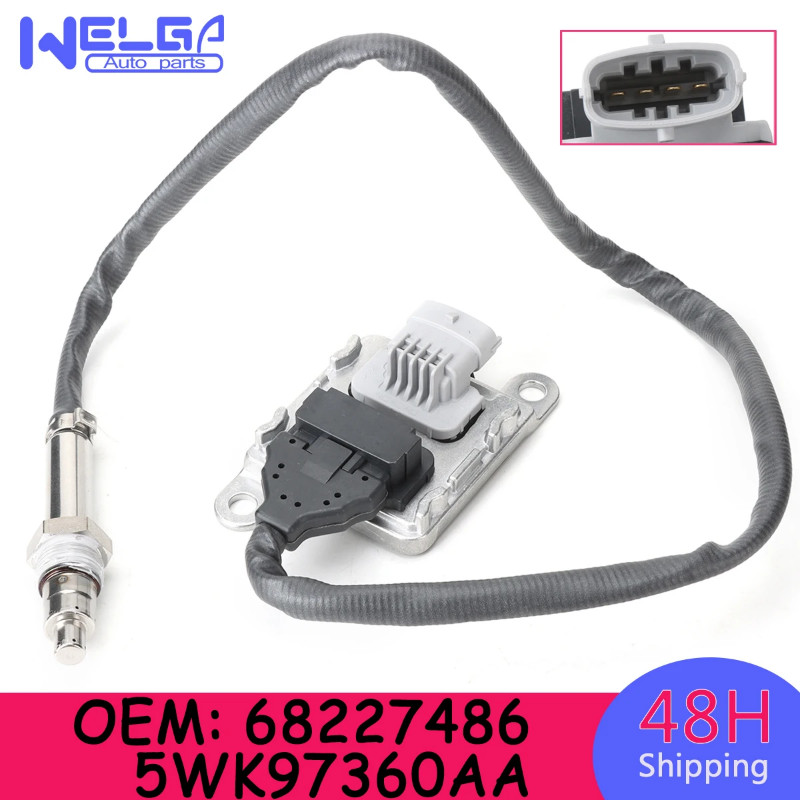 68227486 5WK97360AA New NOx Sensor Probe Nitrogen Nox Oxygen Sensor For DODGE RAM 2500 3500 4500 55