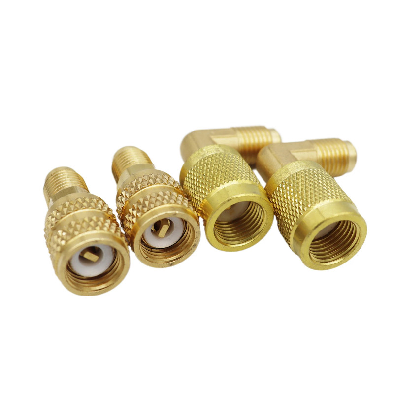 for Air Conditioning Charging Valve Refrigeration R410a Adapter for Mini Split HVAC System Stable B