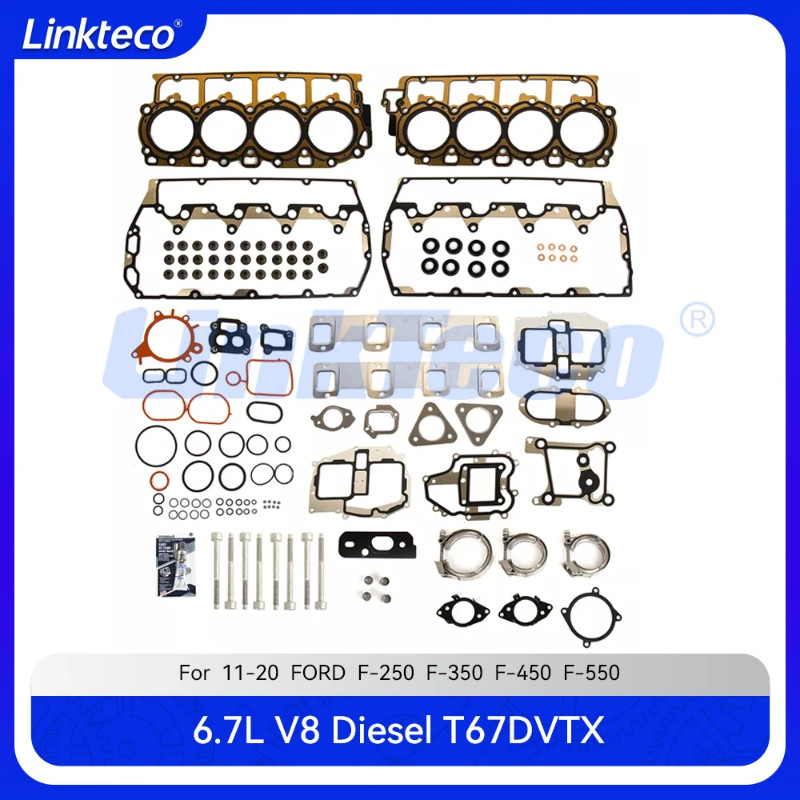 Engine part Full gasket set Fit 6.7 L T V8 Diesel T67DVTX For 2011-2020 6.7L FORD F-250 F-350 F-450