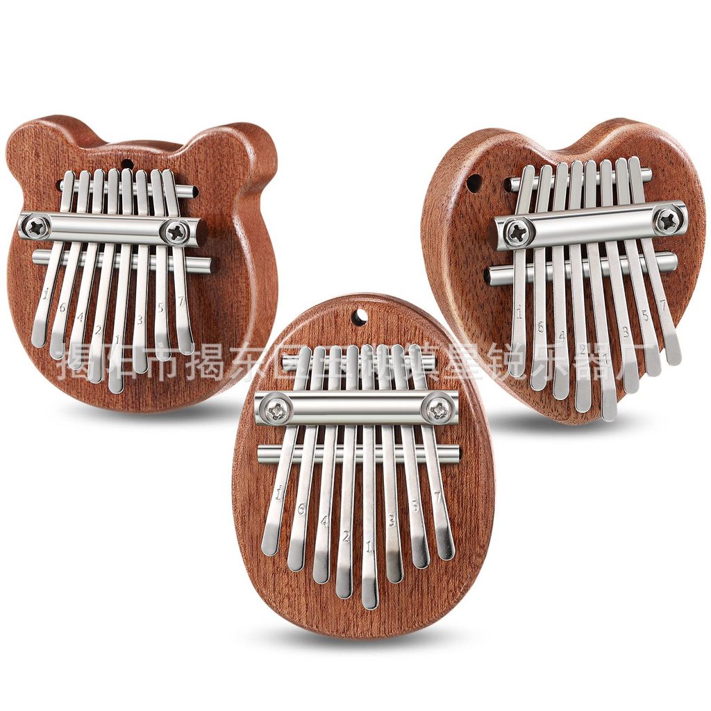 8-Key Kalimba มินิ Kalimba เปียโนนิ้วหัวแม่มือ Kalimba Thumb เปียโนเพลงของขวัญ