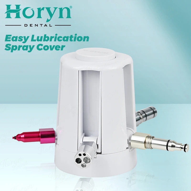 Dental Handpiece Lubrication System Dental Handpiece Cleaning Machine Oil Spray With 5 Style Connec