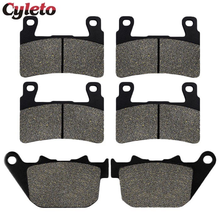 Cyleto Motorcycle Accessories Front or Rear Brake Pads for Harley XR1200 XR 1200 2008 2009 2010 XR1