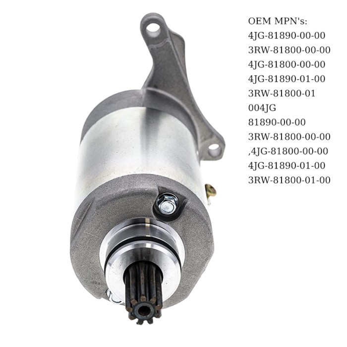 Starter Motor For Yamaha Motorcycle TW125 TW200 TRAILWAY 200 SEROW TT-R225 TT-R230 TW 125 200 Elect