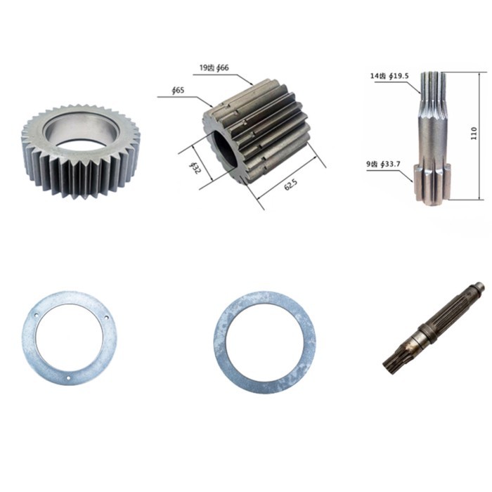 For Komatsu PC130-7 Walking Sun Gear Shaft Motor Gear Drive Motor Shaft Pump Shaft Steering Gear Ex