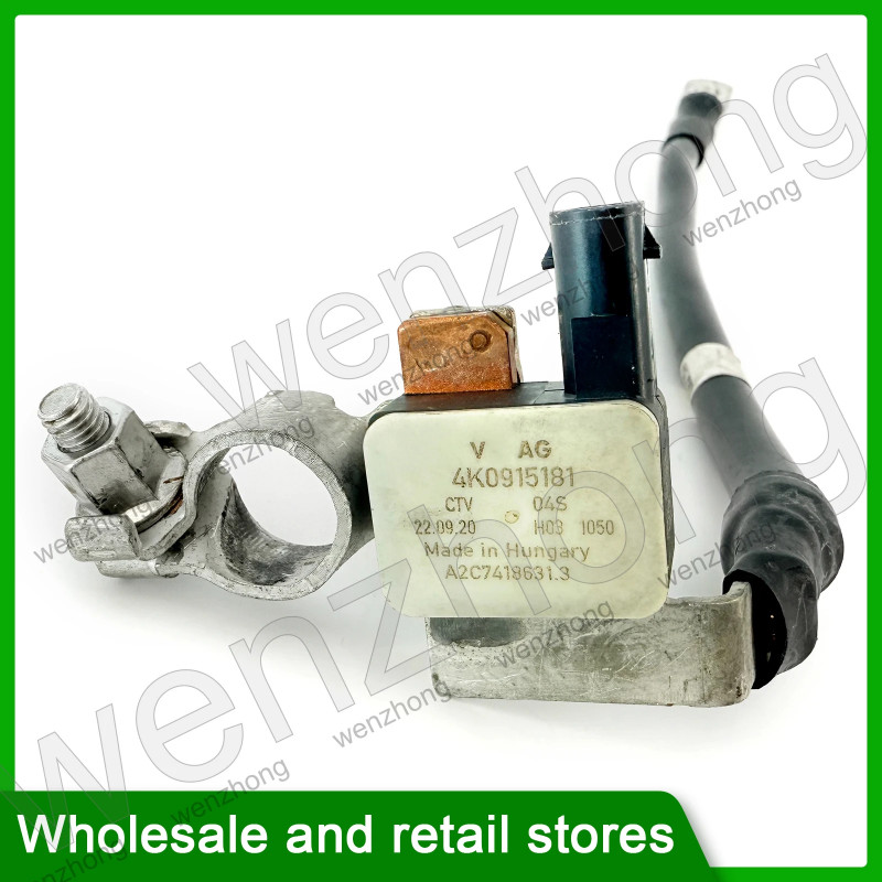A6 RS6 C8 2020-2023 BATTERY CABLE WIRING WITH SENSOR 4K0915181 4K0 915 181