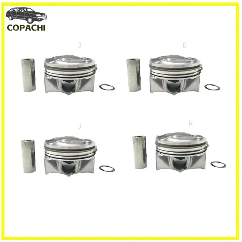 4Pcs Engine Piston&Rings AG9Z-6108-L ﻿Fits For Discovery Range Rover 2.0T 204PT 240HP Engine Car Ac