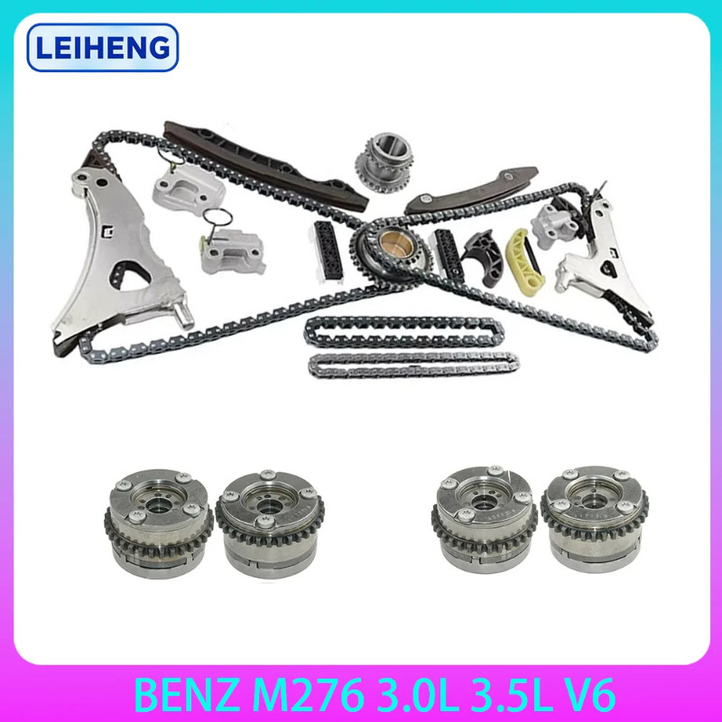 Timing Chain Repair Kit for Mercedes-Benz M276 W204 A205 C204 X218 W212 R172 3.0L 3.5L 2760501916 A