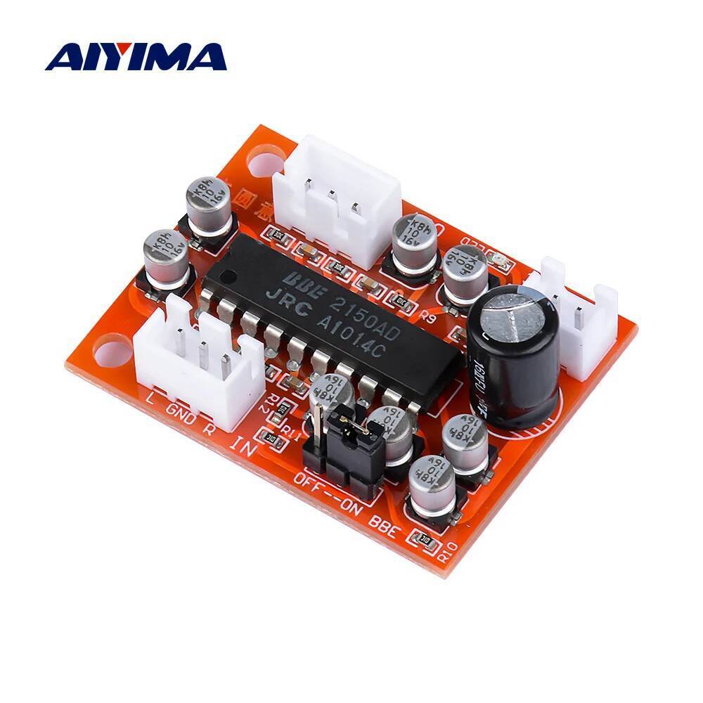 AIYIMA NJM2150 BBE Tone Preamplifier Board เสียงเอฟเฟกต์ Exciter ปรับปรุงทวีตเตอร์เบส DIY เครื่องขยา