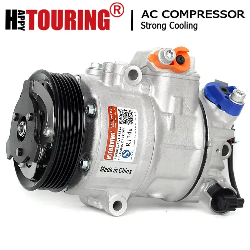 Air Conditoining Compressor for VW Polo Skoda Fabia Seat AUDI A2 6Q0820808 6Q0820808A 8Q0820803R 6Q
