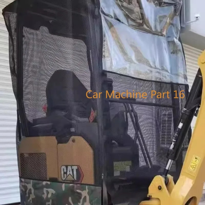 Mini Excavator Mosquito-proof Shed, Sunshade Net Shed, Sunscreen Shed For Kubota Yanmar Liugong Lov