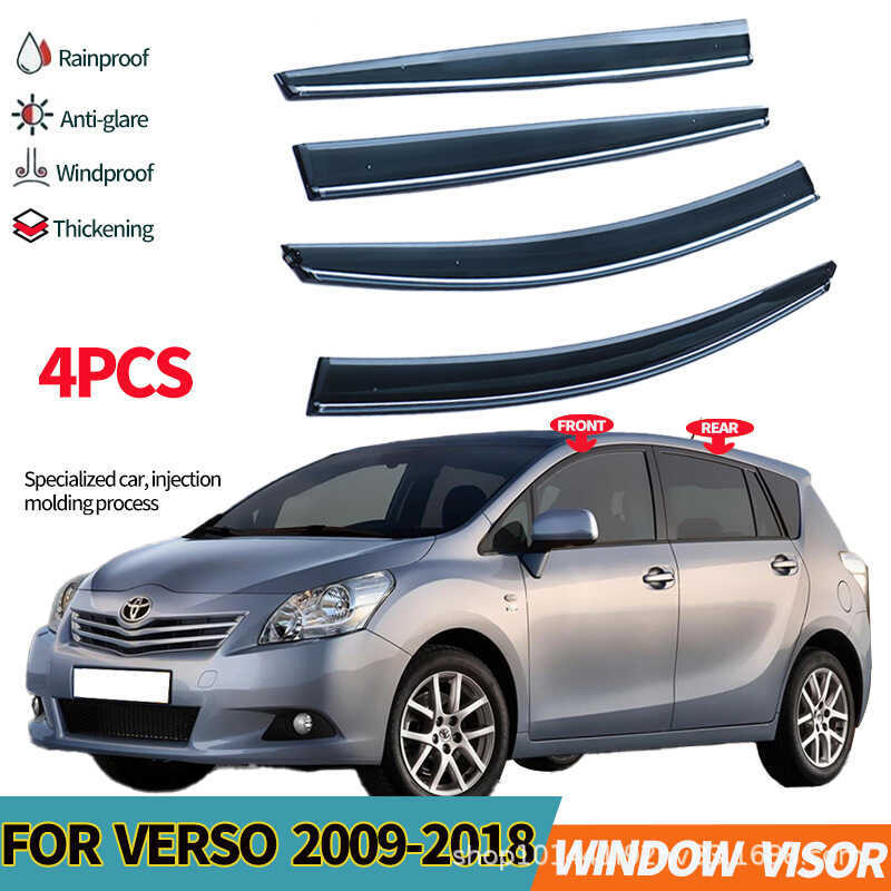 เหมาะสําหรับ TOYOTA Yizhi Window Rain Block TOYOTA VERSO 29-2018 + ที่บังหน้าต่าง