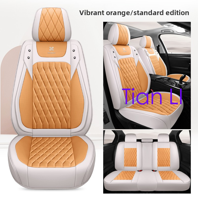 Custom Fit ผ้าคลุมเบาะรถยนต์หนัง PU ชุดที่นั่งด้านหน้า + ที่นั่งด้านหลัง Made สําหรับ Fortuner Fortu