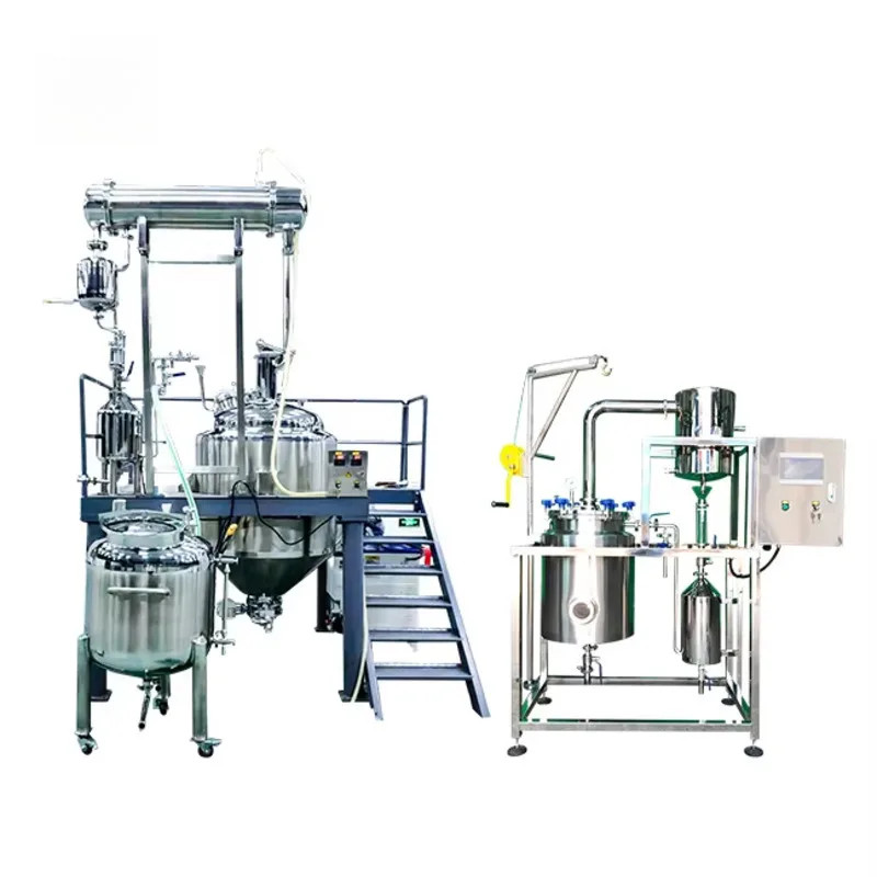 Extractor Hexane Butane Soent Hine Plant Essential Oil Extraction Tank Equipment Oil Press