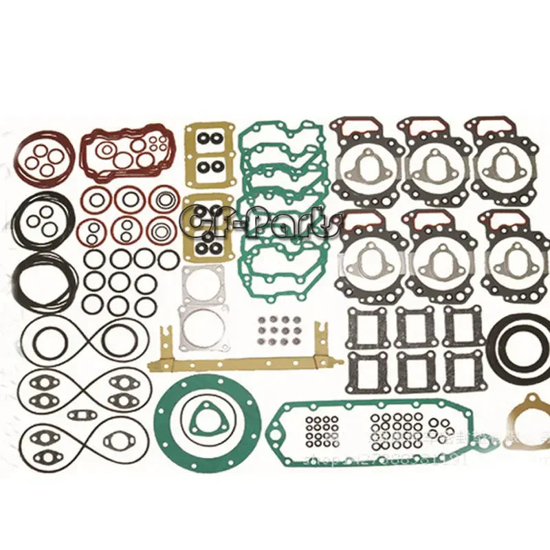 6D125 S6D125 SA6D125 New Complete Full Gasket Kit for Komatsu PC300-3 PC400-3